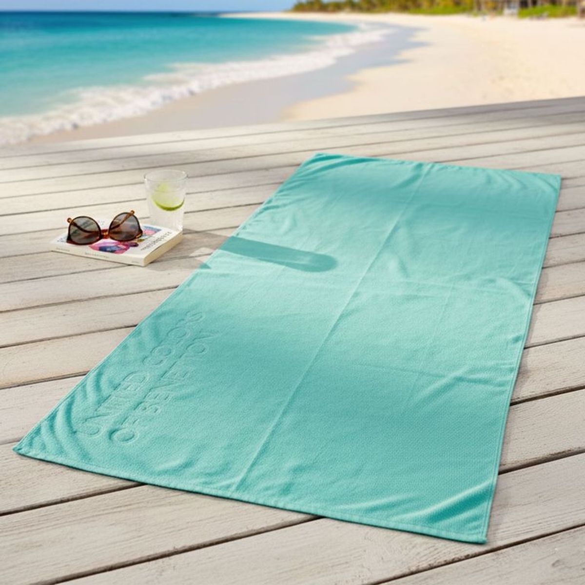 BENETTON - Toalla de playa Microfibra 80 x 160 cm