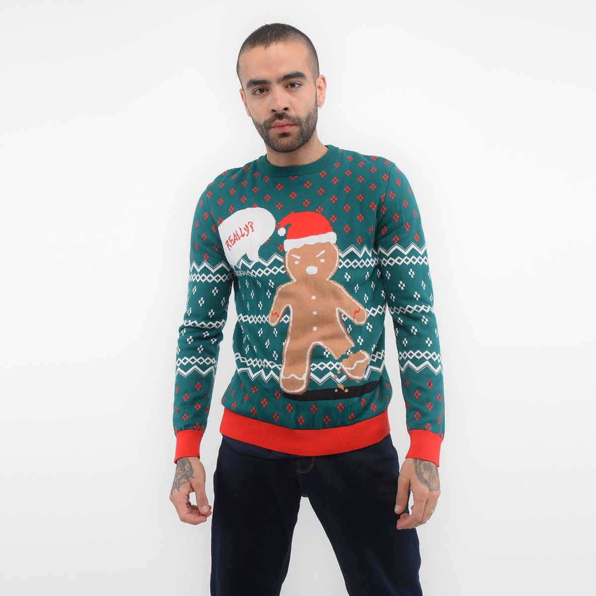 BEARCLIFF - Saco Navideño Bearcliff Hombre