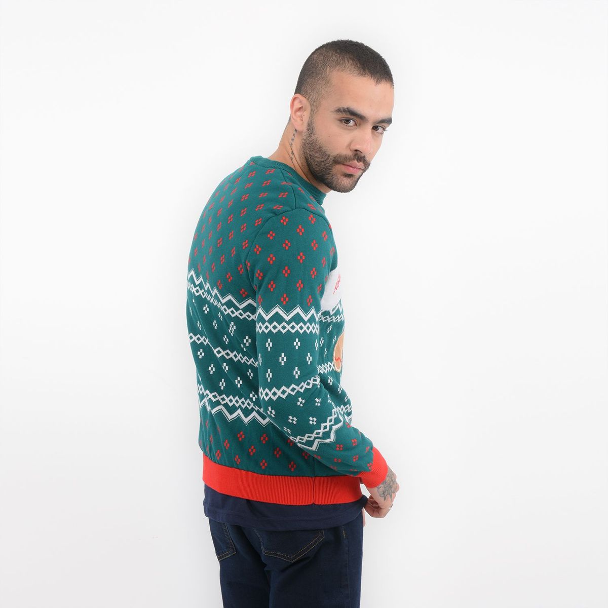 BEARCLIFF - Saco Navideño Bearcliff Hombre
