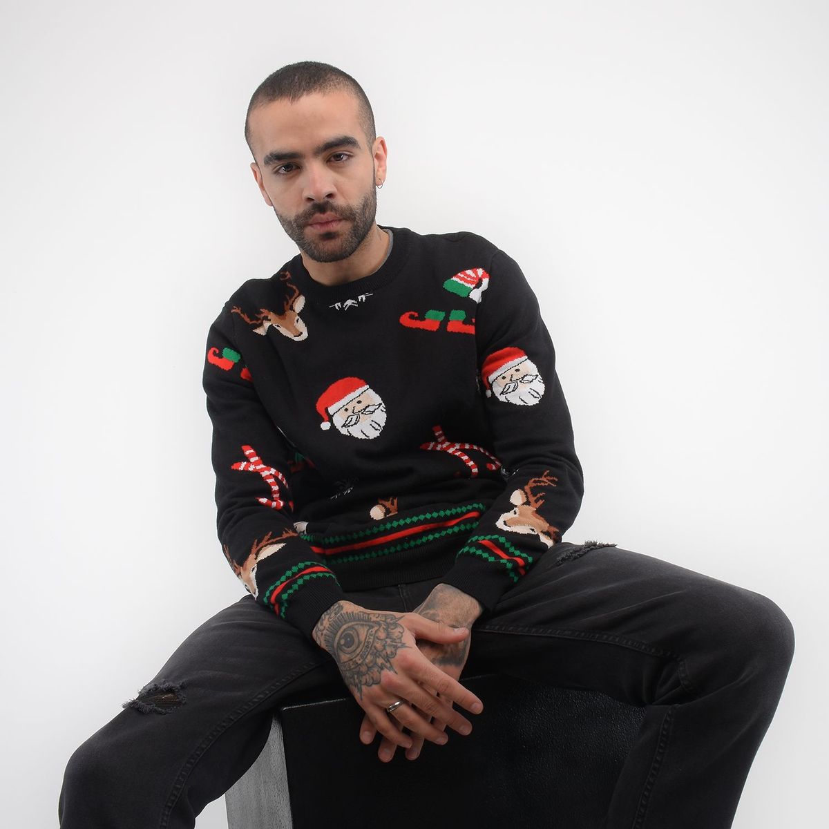 BEARCLIFF - Saco Navideño Bearcliff Hombre