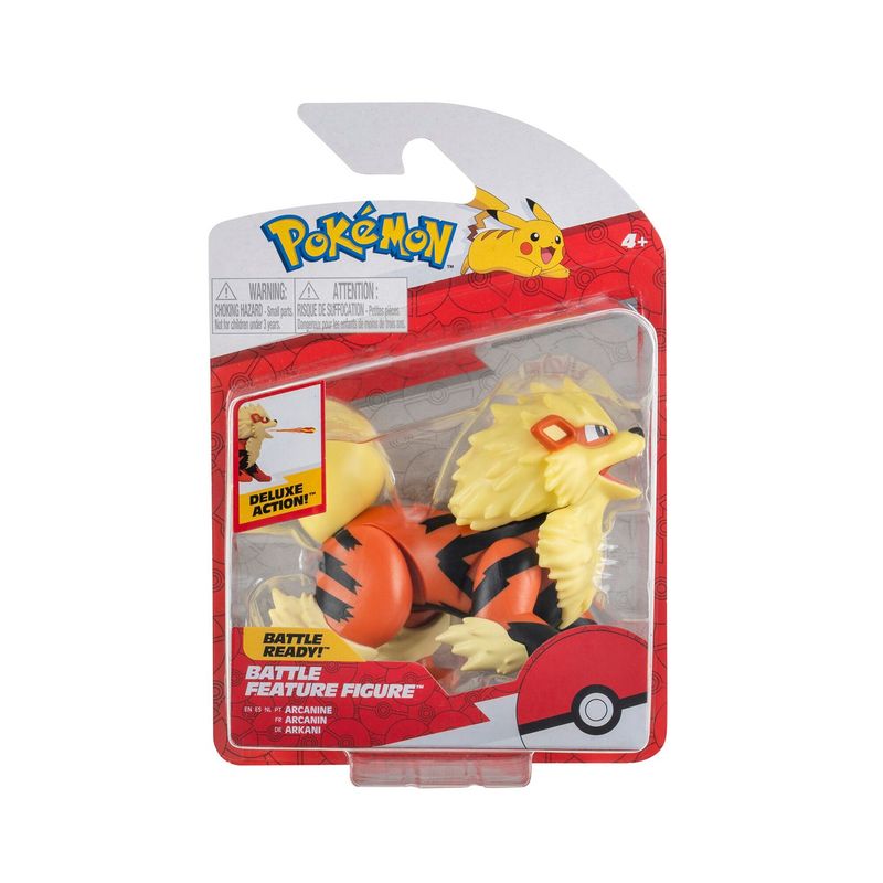 POKEMON - Figura de acción Pokemon (Arcanine)