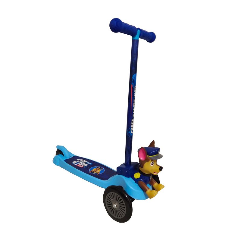 Monopatín De Madera Paw Patrol Para Niños - Tabla Antideslizante, Soporta 20 -50 Kg, 61 Cm, Diseño Chase