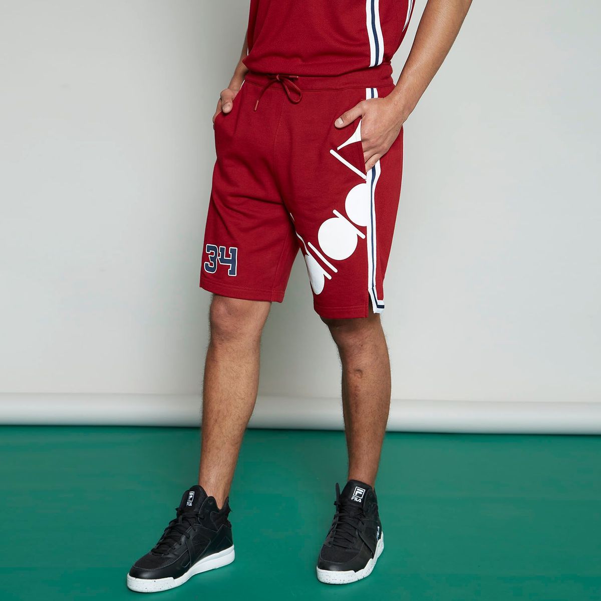 DIADORA - Pantaloneta para Hombre Básquetbol Diadora