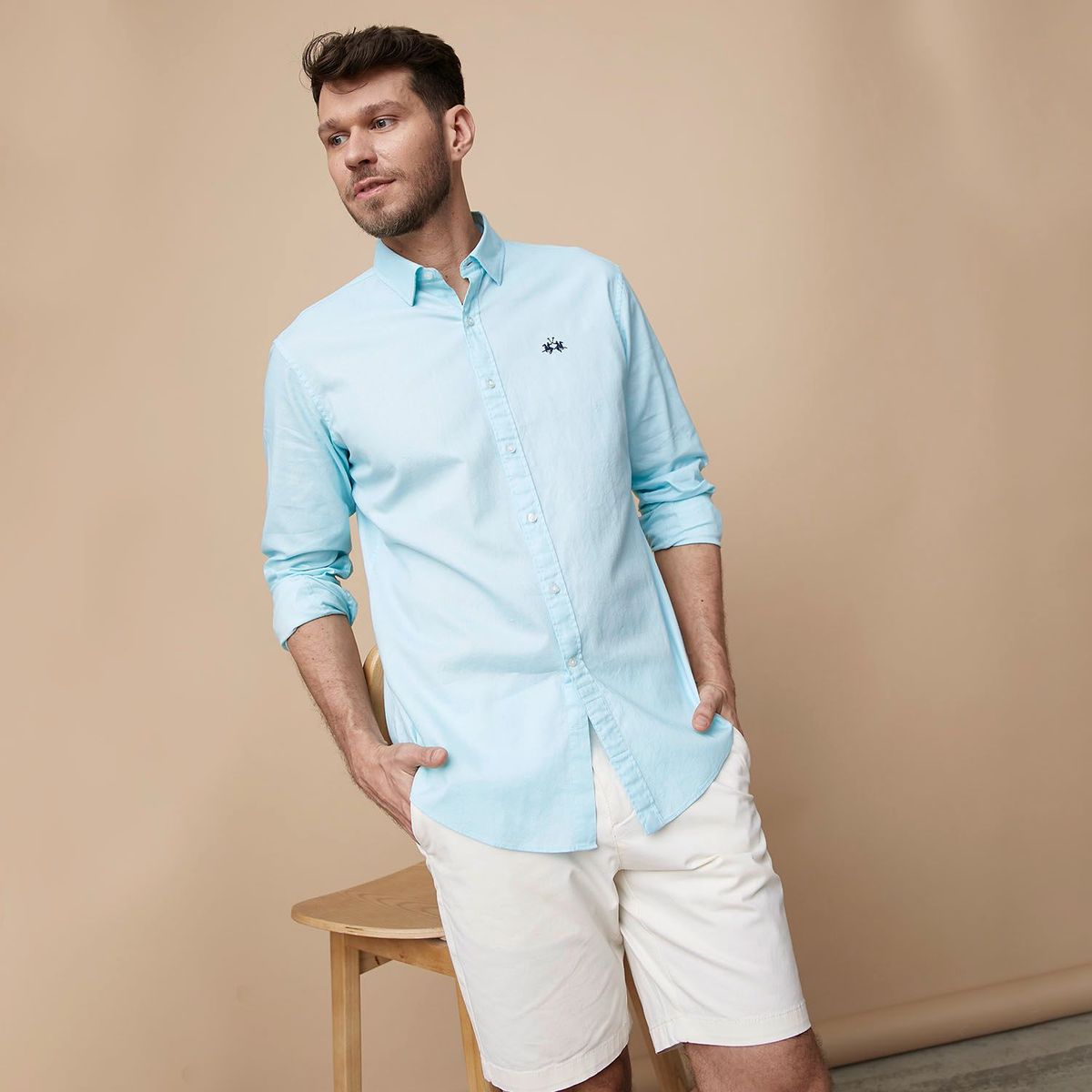 LA MARTINA - Camisa casual para Hombre Regular La Martina