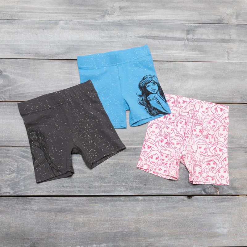 PRINCESS - Pack de 3 Shorts Biker para Niña Princess
