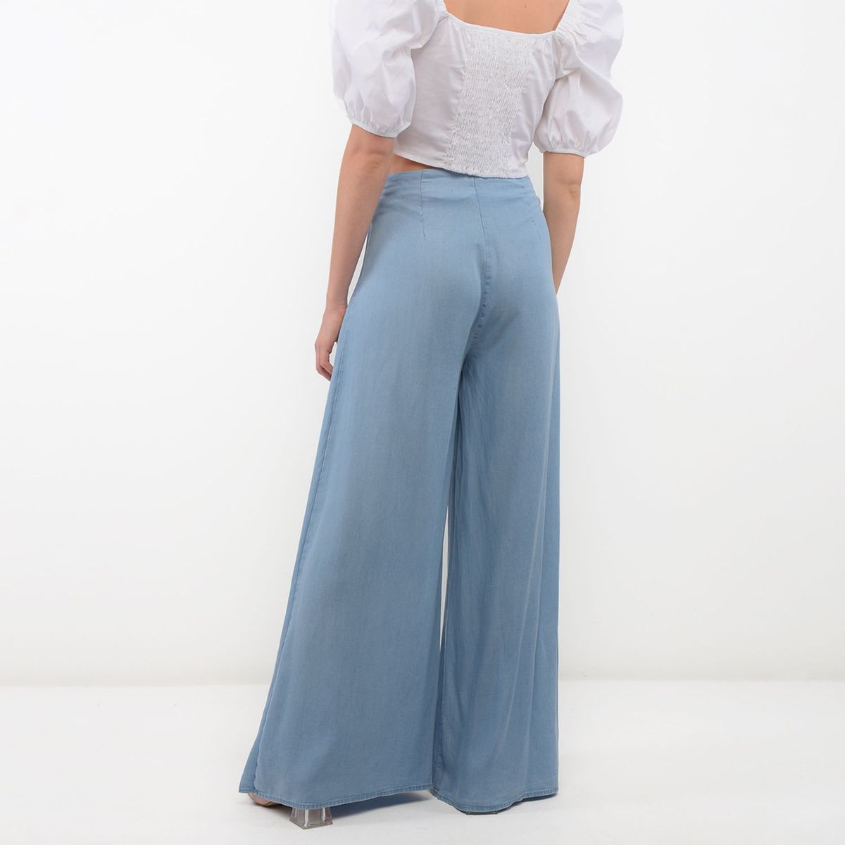 BASEMENT - Pantalón Palazzo Mujer