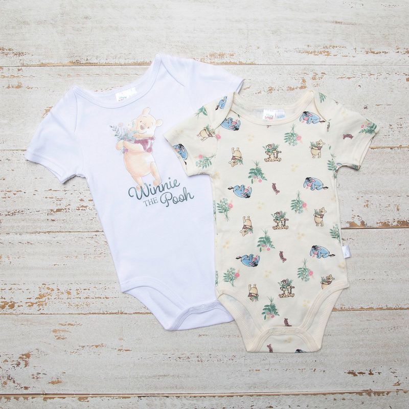 DISNEY - Pack de 2 Bodies para Bebé niña Winnie The Pooh