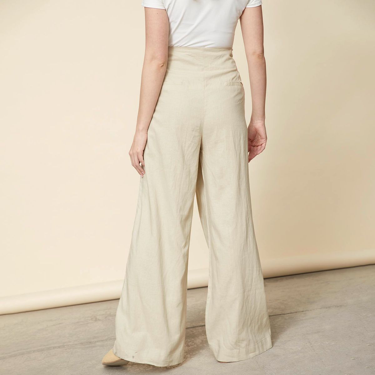 APOLOGY - Pantalón Palazzo Lino Mujer