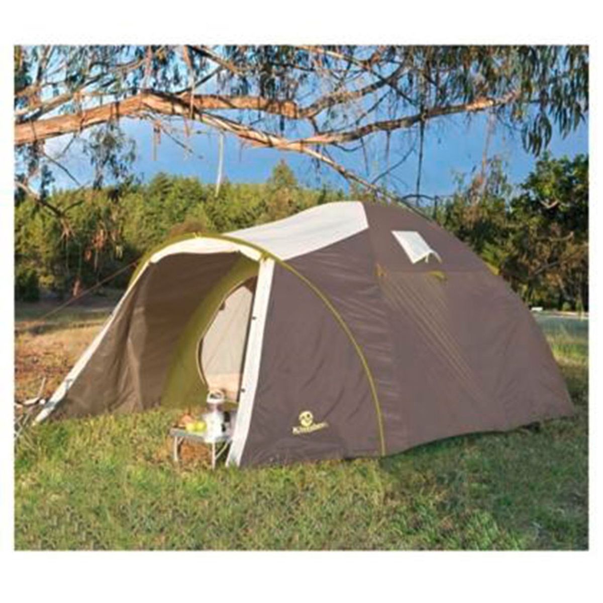  - Carpa Camping Rainbow 6 personas 2000mm con Sobrecarpa clima Frío Klimber