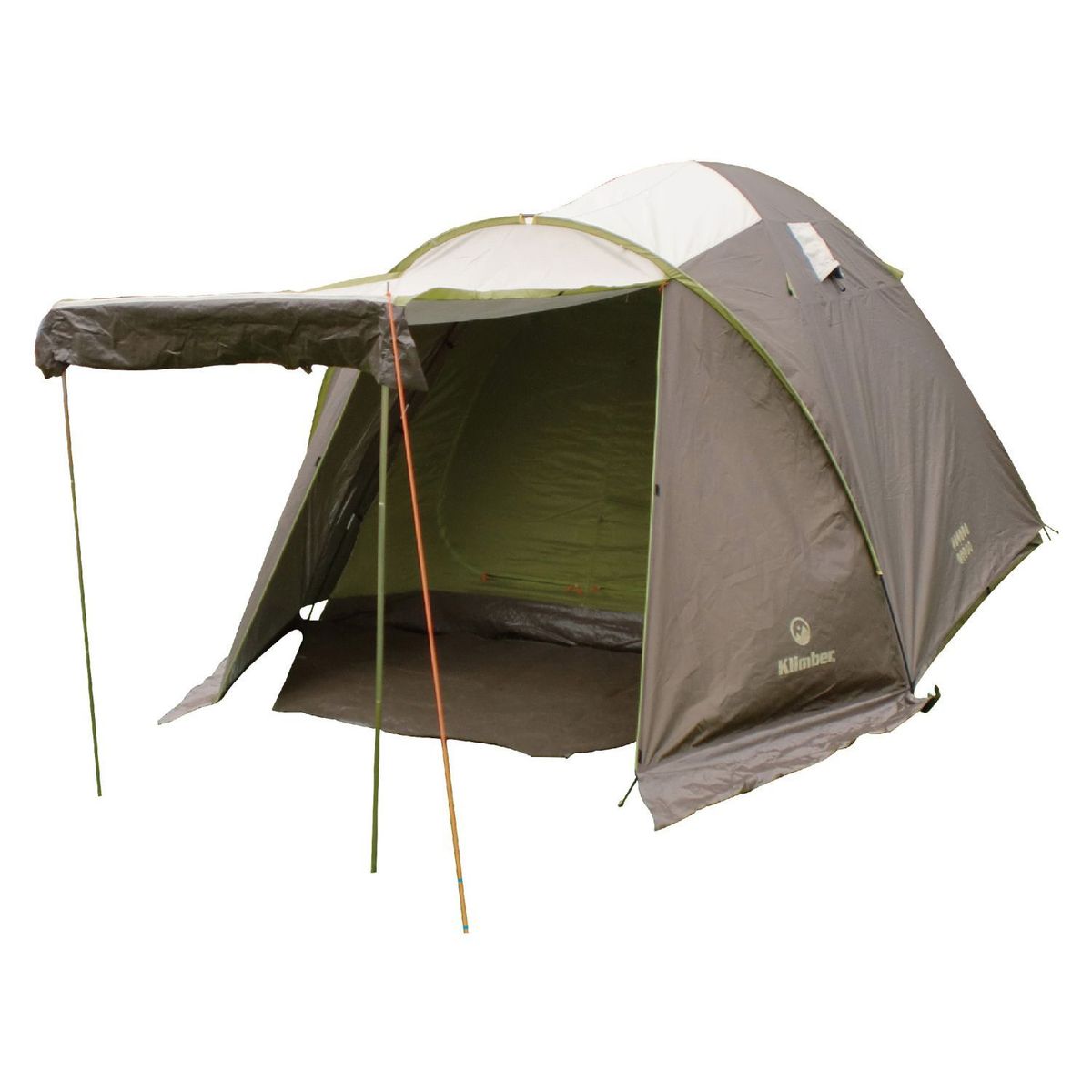  - Carpa Camping Rainbow 6 personas 2000mm con Sobrecarpa clima Frío Klimber