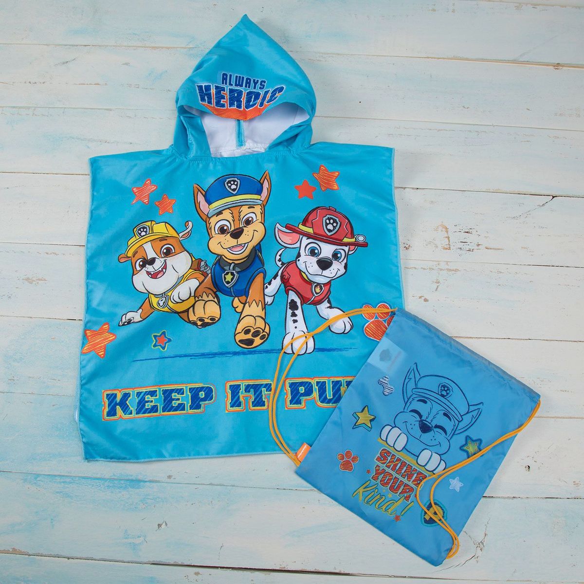 PAW PATROL - Toalla Infantil 250 g Hero 60 x 120  cm