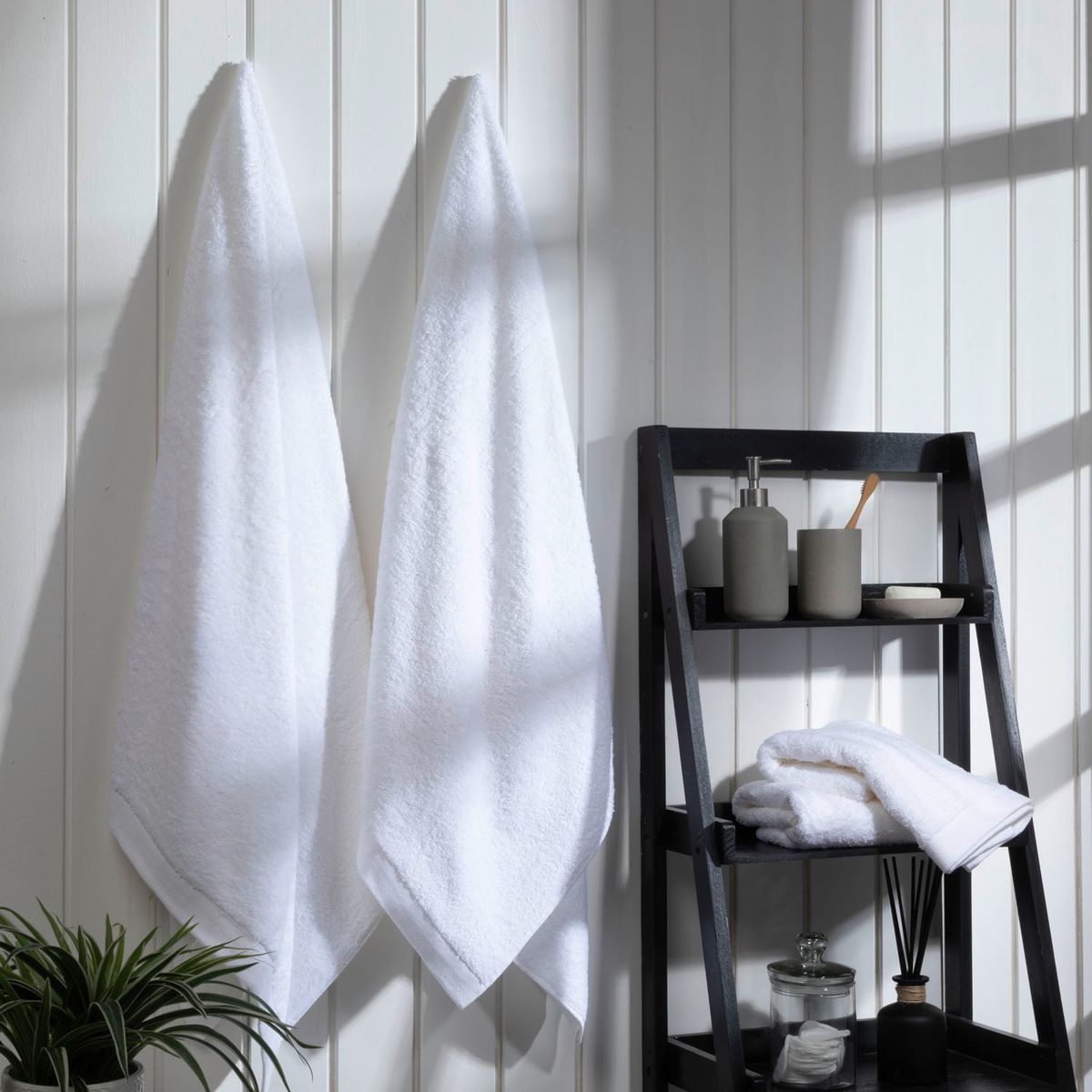 BASEMENT HOME - Juego de toallas Algodón Organico 600 g