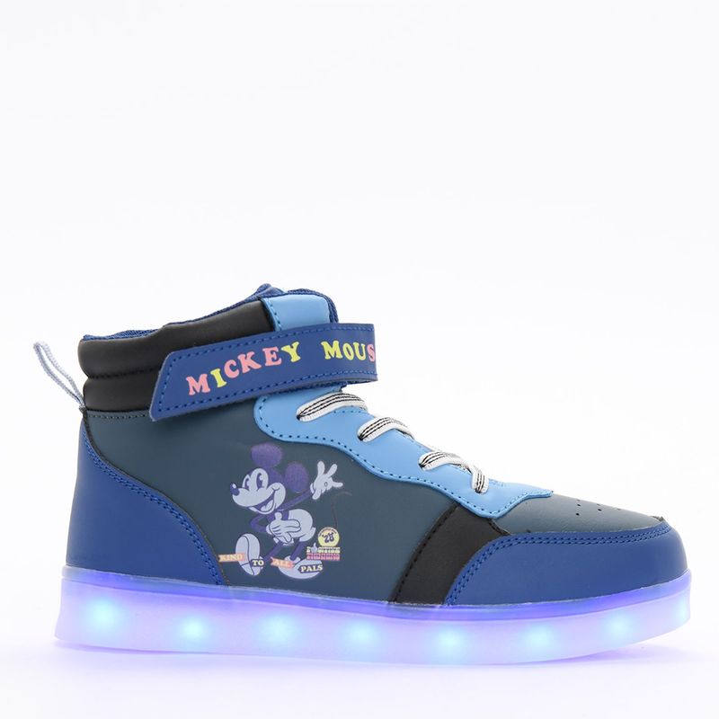 DISNEY - Tenis con Luces Mickey Mouse Disney Tall3 Niño