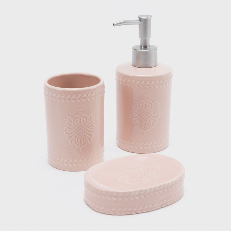 ROBERTA ALLEN - Set Accesorio de baño Set Patricia Ro