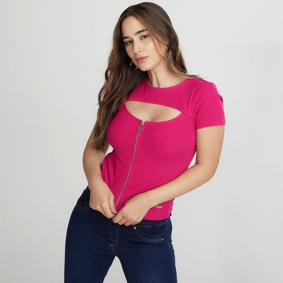 MOSSIMO - Blusa Manga corta Mossimo Mujer