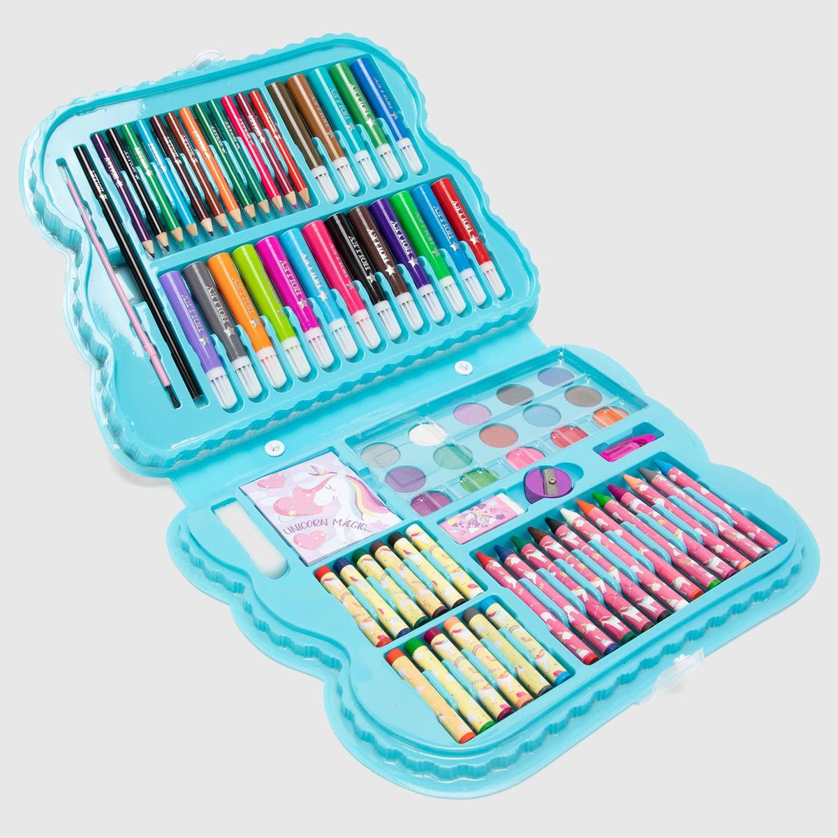 HOLLEY SKOOL - Set de útiles 83 piezas unicornio Holley
