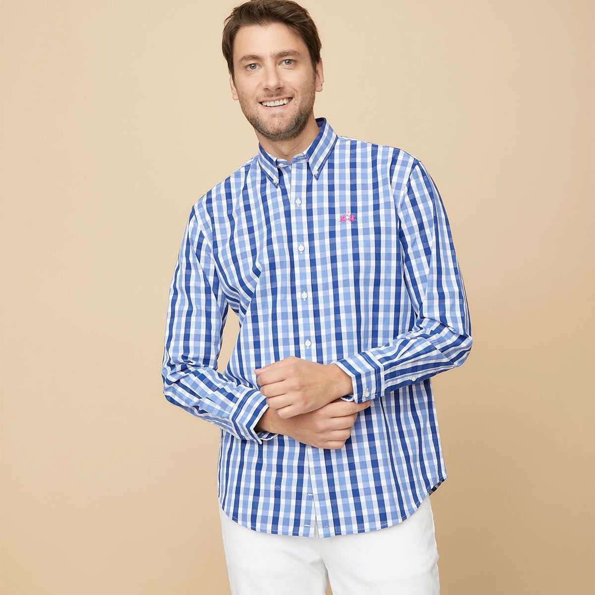 LA MARTINA - Camisa casual para Hombre Regular La Martina