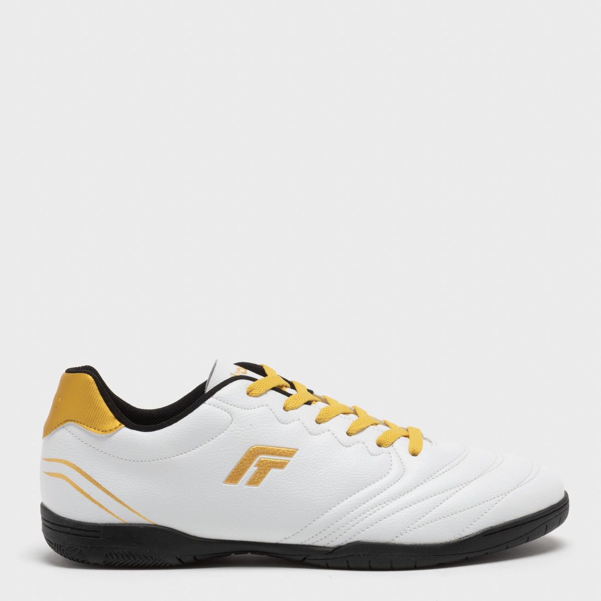 FRATTA - Guayos Fratta Para Cancha Sintética - Zapatilla De Fútbol Con Suela Lisa Y Sin Taches, Color Blanco De Hombre Con Cordones