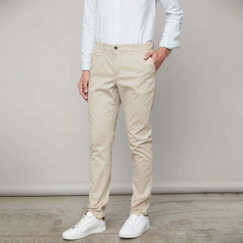 BASEMENT - Pantalón Chino para Hombre Slim Basement