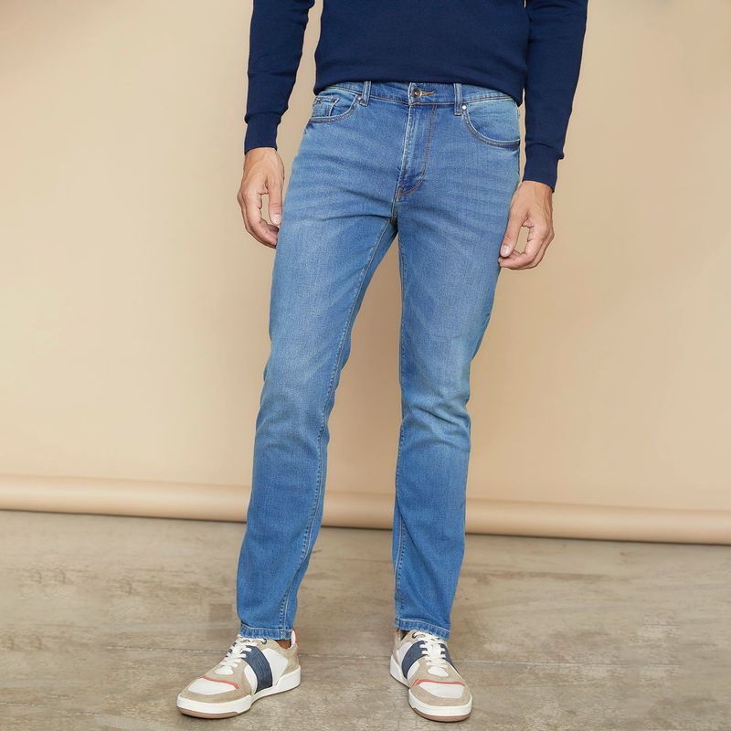 LA MARTINA - Jean 5 Bolsillos para Hombre Slim La Martina