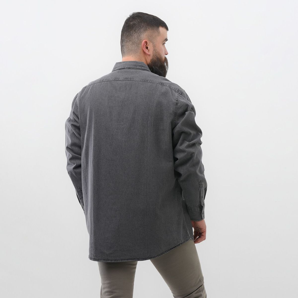 UNIVERSITY CLUB - Camisa de jean para Hombre Regular University Club