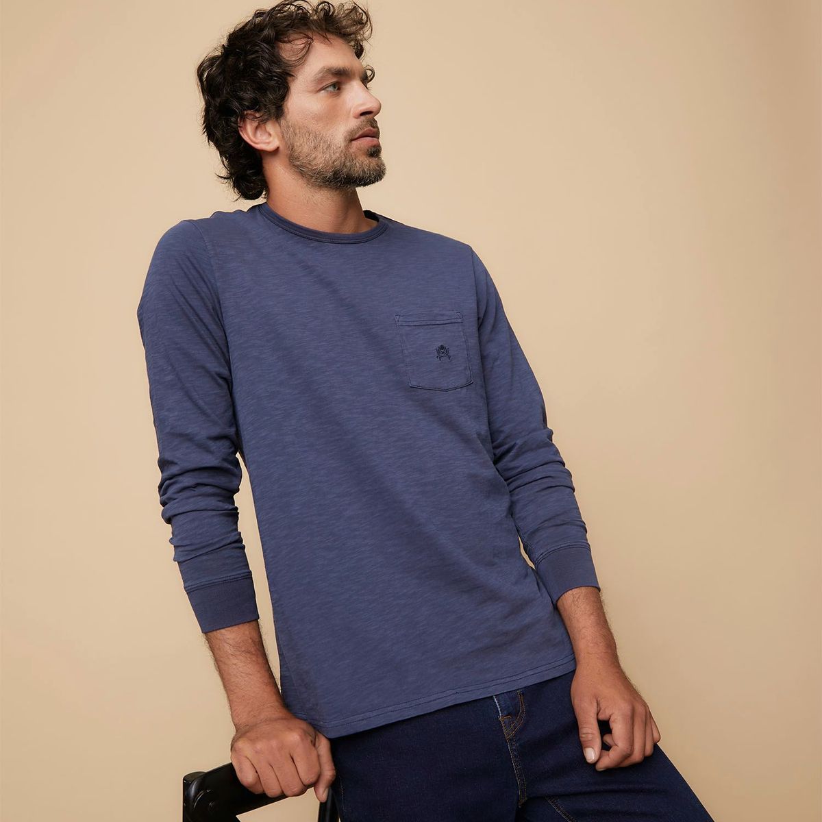 CASCAIS - Camiseta para Hombre Manga larga Cascais.