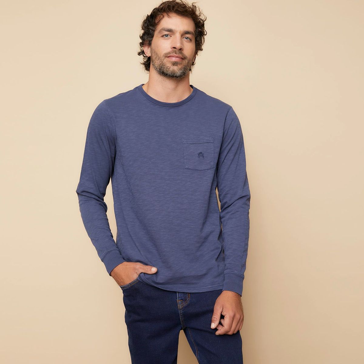 CASCAIS - Camiseta para Hombre Manga larga Cascais.