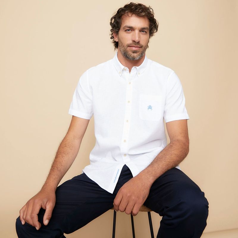 CASCAIS - Camisa casual para Hombre Manga corta Slim Cascais.
