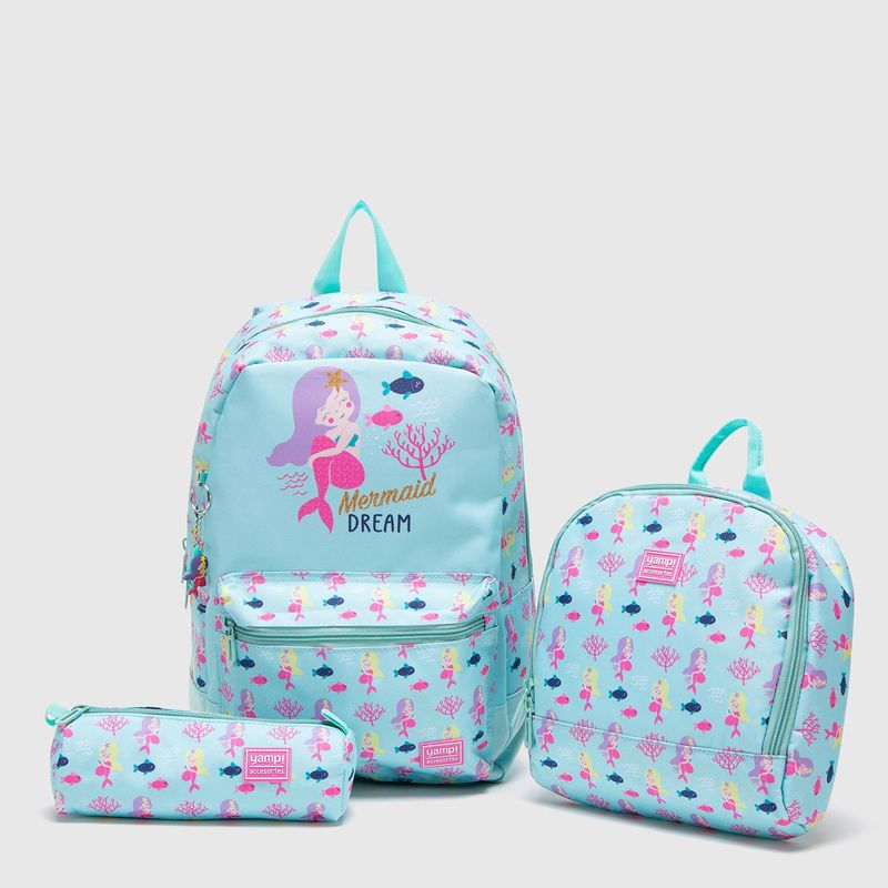 YAMP - Mochila infantil Kan02X3 C4 Sirena St Yamp