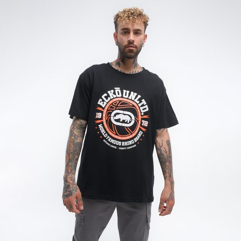 ECKO - Camiseta para Hombre Manga corta con Estampado Ecko