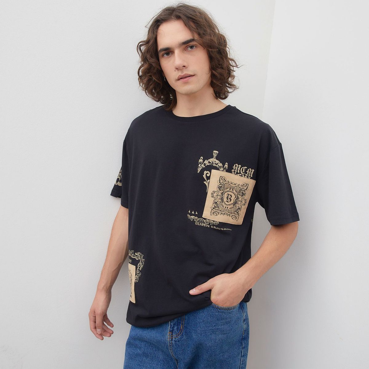 BEARCLIFF - Camiseta Manga corta Bearcliff Hombre