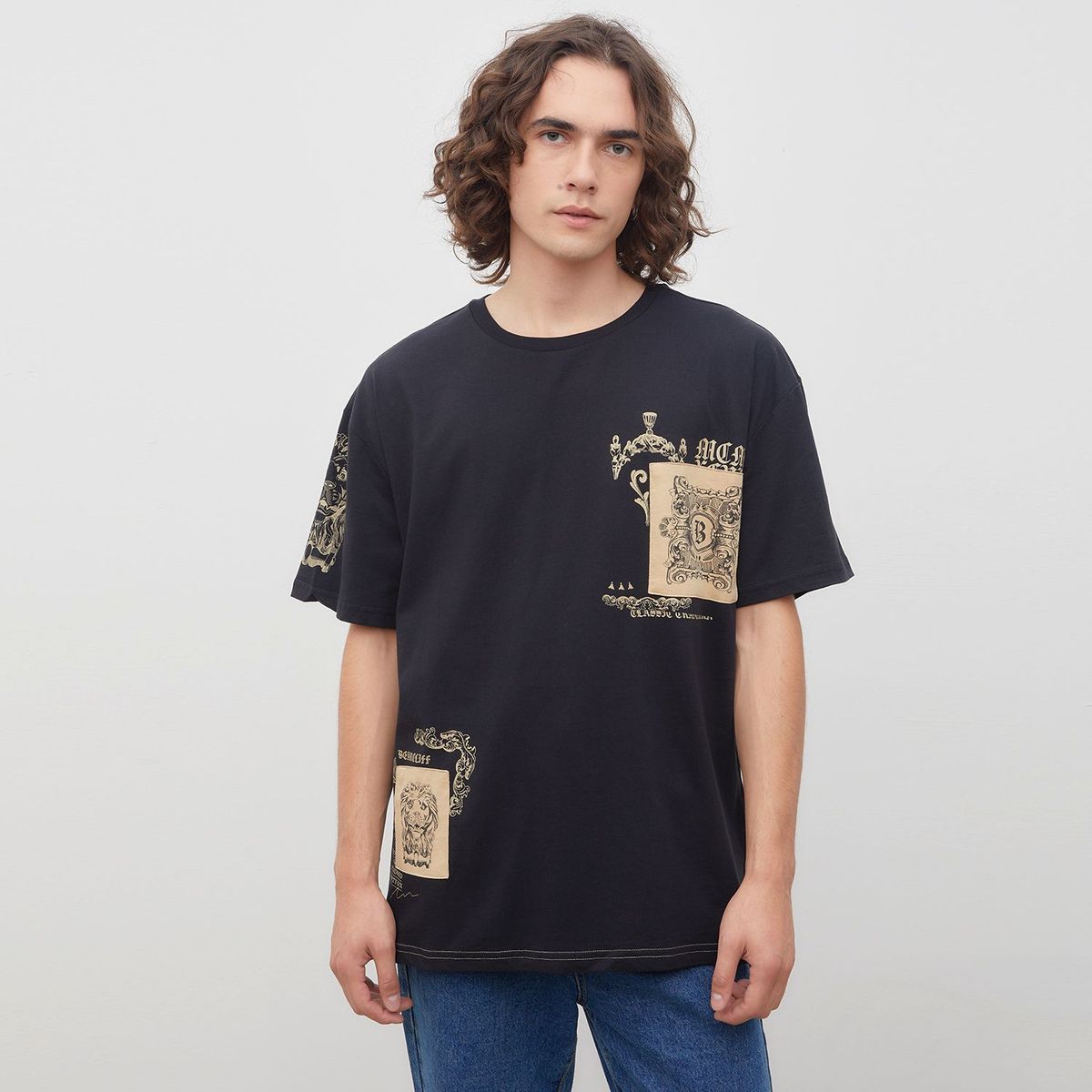 BEARCLIFF - Camiseta Manga corta Bearcliff Hombre