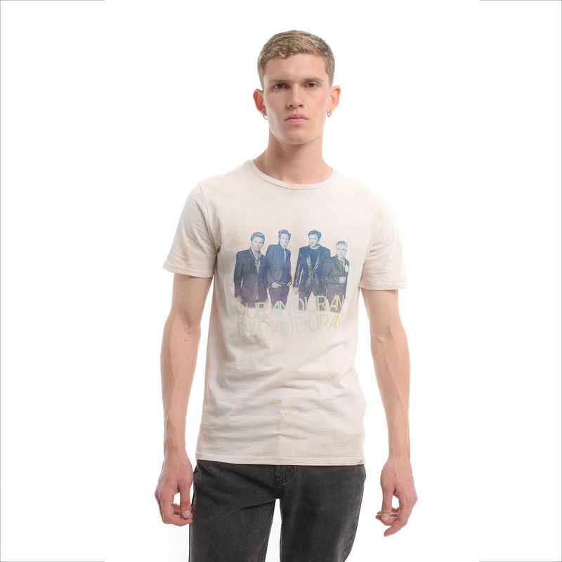 DENIMLAB - Camiseta para Hombre Manga corta con Estampado Denimlab