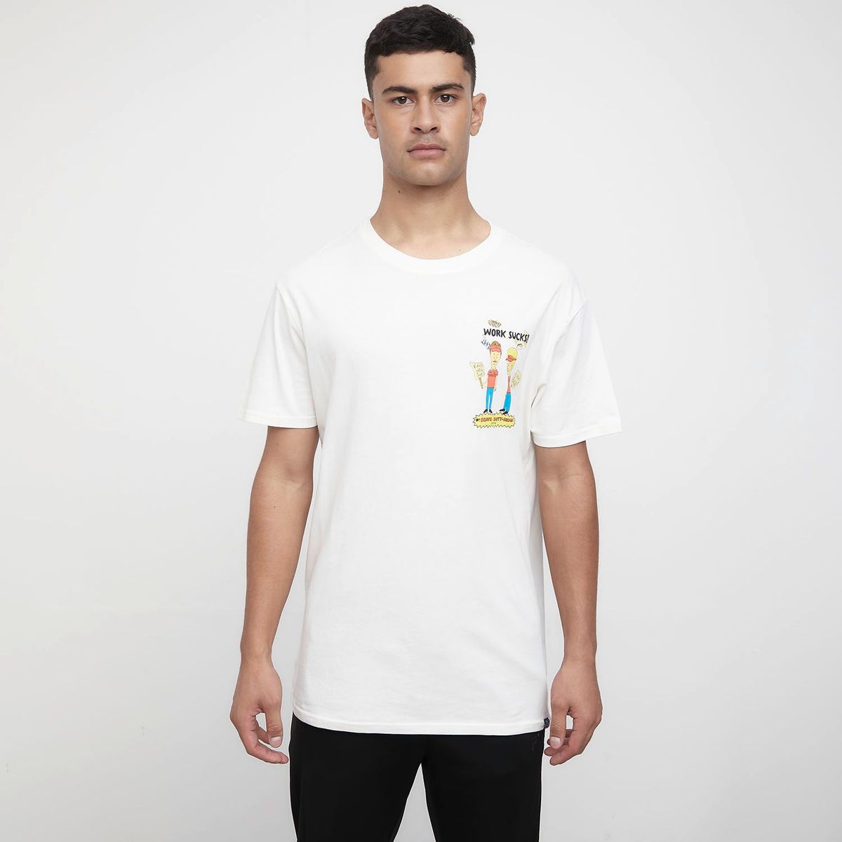 BEARCLIFF - Camiseta Manga corta Bearcliff Hombre Beavis and Butt-Head