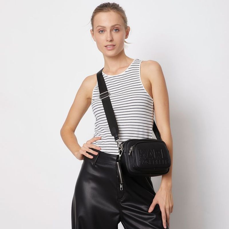 KARL LAGERFELD - Bandolera Mujer Karl Lagerfeld Cruzadas