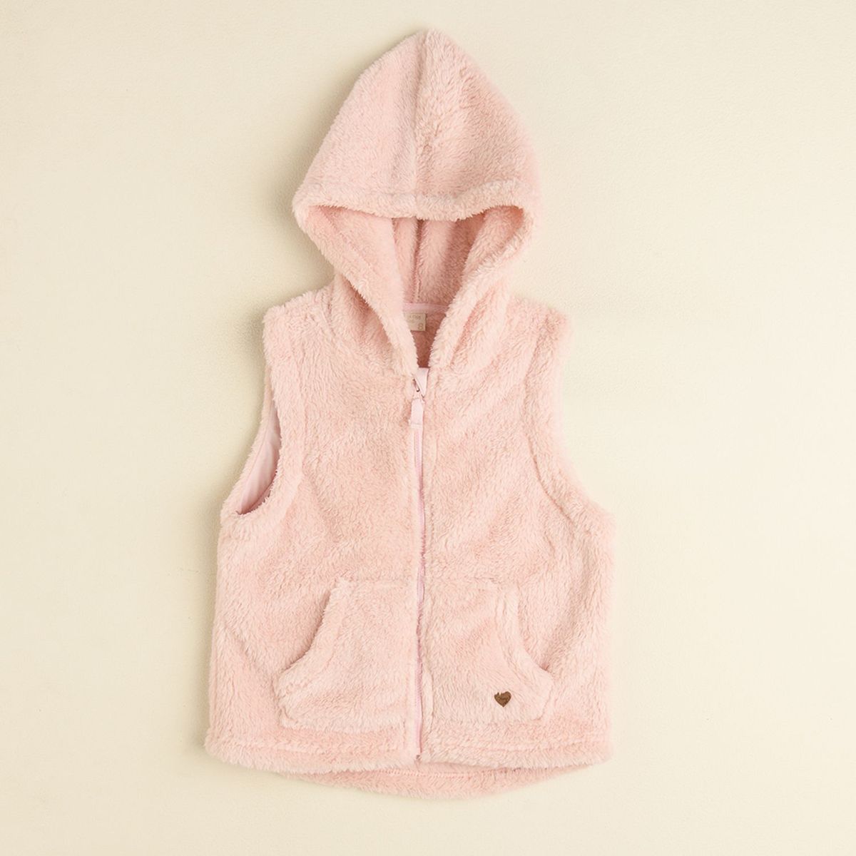 YAMP - Chaleco peludo para Niña Yamp