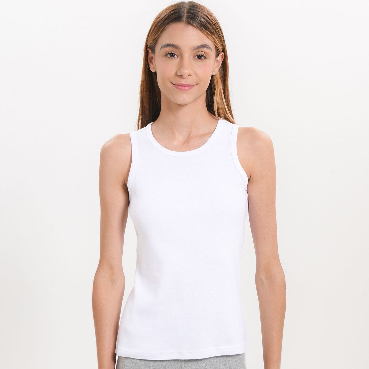 ELV - Pack de 3 camisetas blancas esqueleto para niña ELV