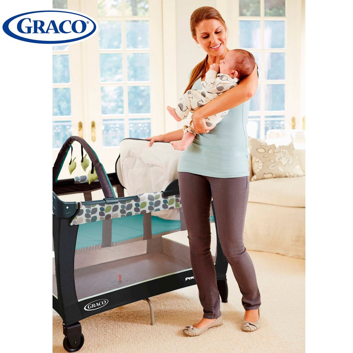GRACO - Cuna Corral Pack N Play Boden Graco + Cambiador