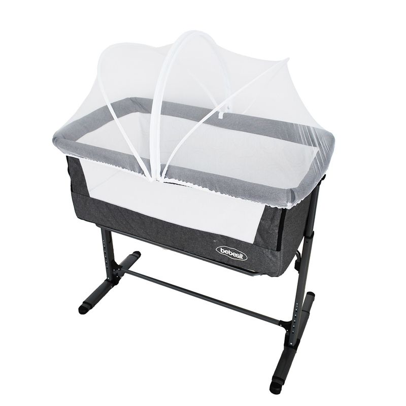 BEBESIT - Cuna Colecho para Bebé 6042GY Bebesit Negra