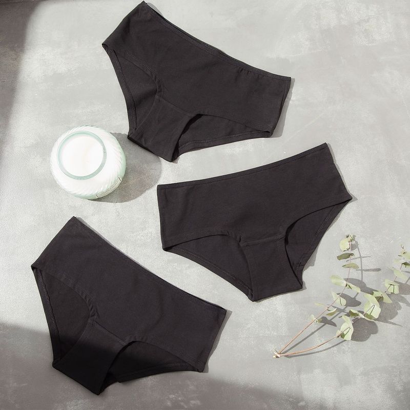 UNIVERSITY CLUB - Calzón pack bikini Pack de 3 de Algodón para Mujer University Club