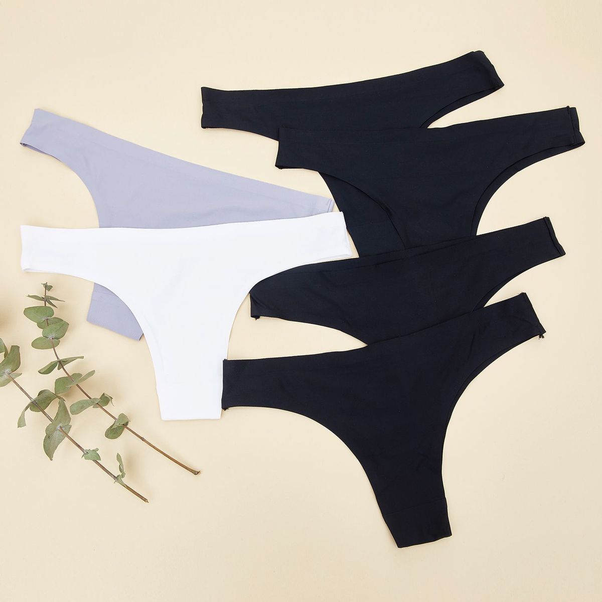 UNIVERSITY CLUB - Tanga Brasilera Pack de 6 para Mujer University Club