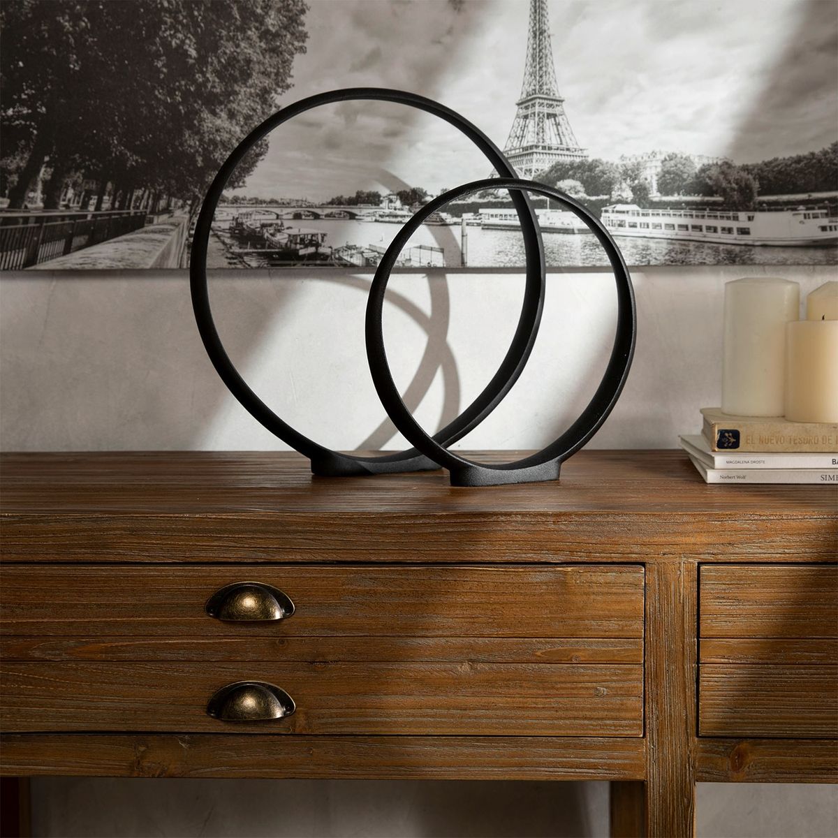 BASEMENT HOME - Adorno Aluminio 35 x35 cm