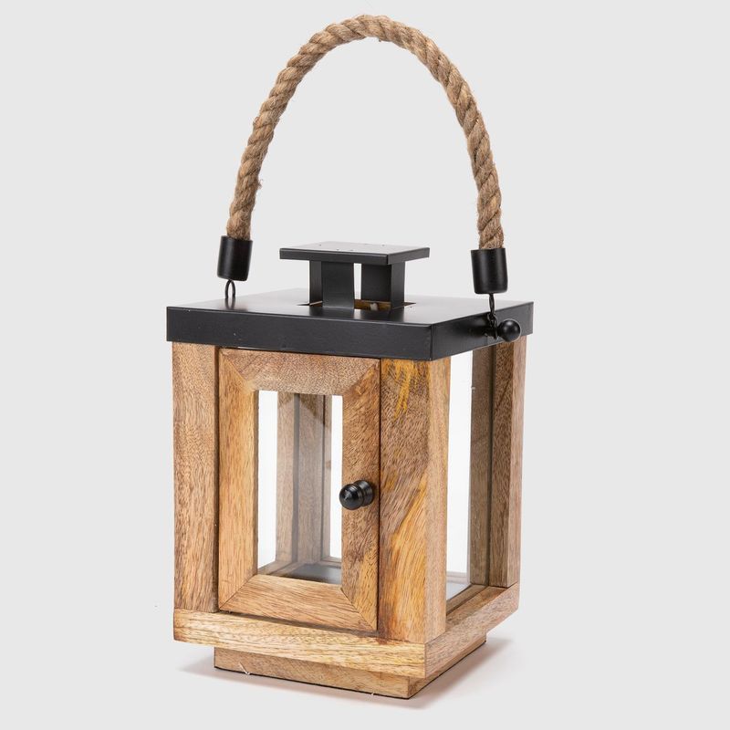 ROBERTA ALLEN - Farol Madera 25 x 23 cm