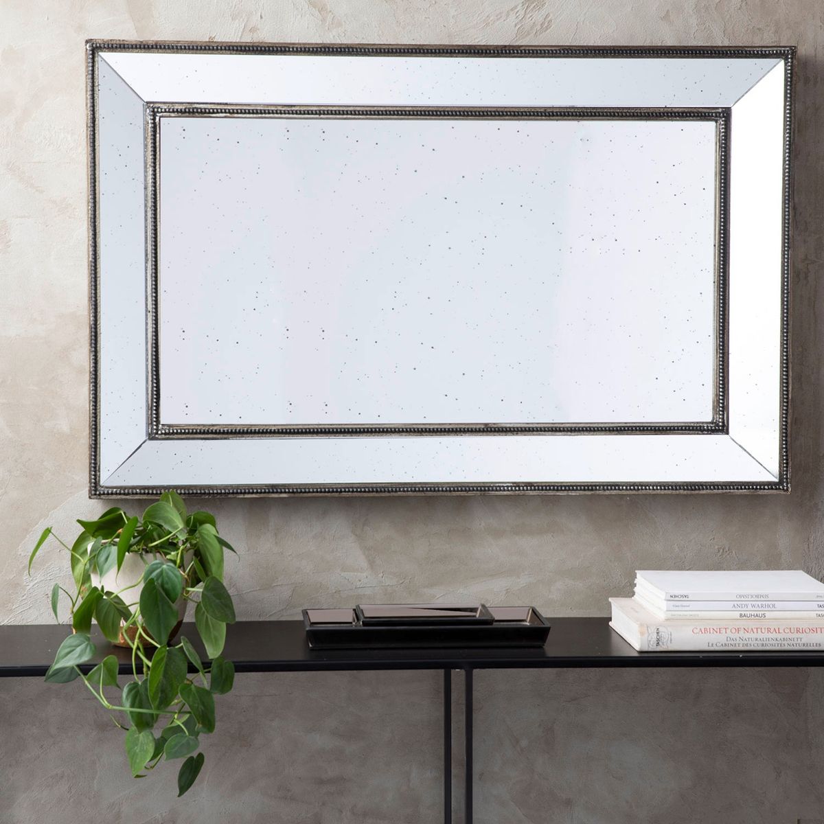 BASEMENT HOME - Espejo de pared Rectangular 110 x 70 cm