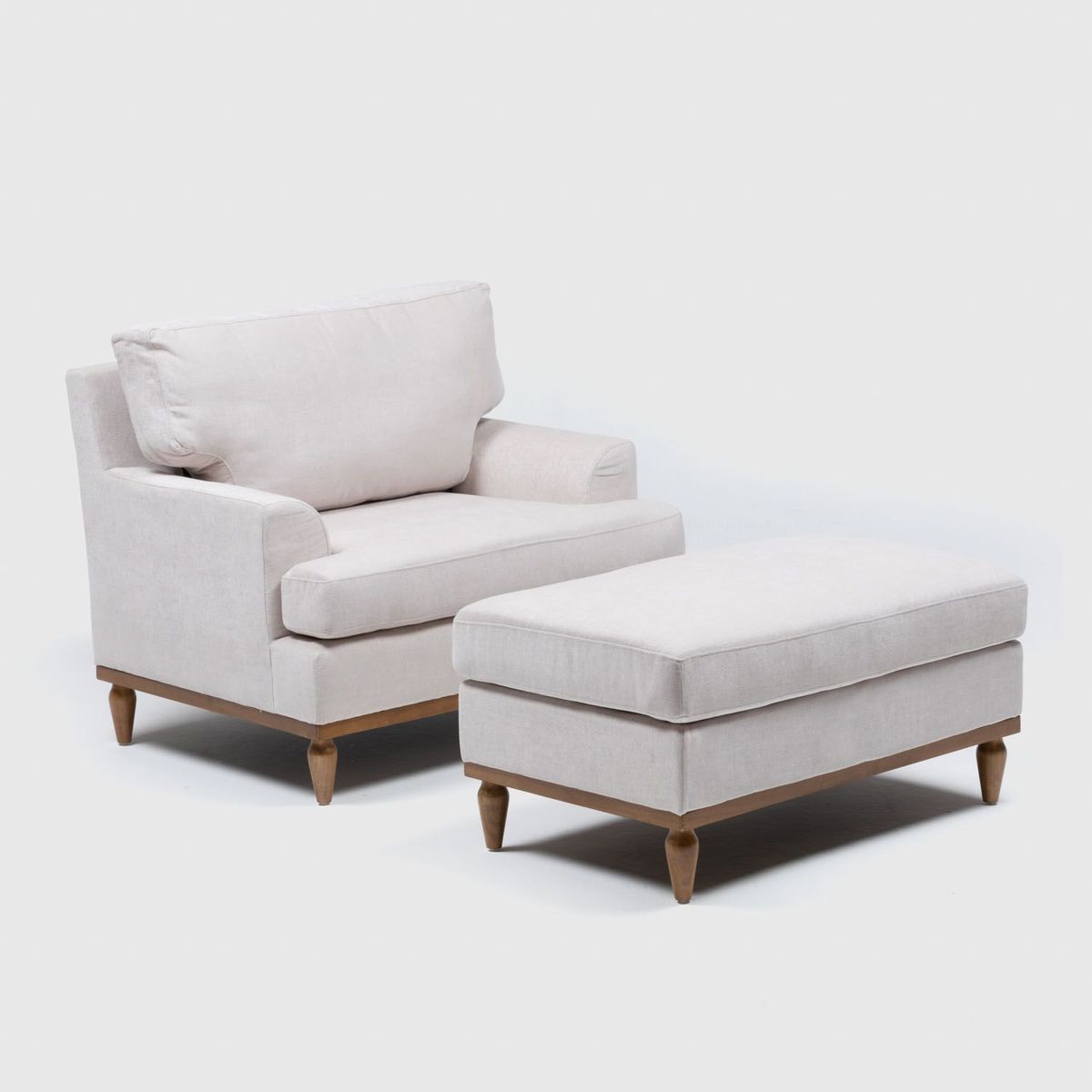 ROBERTA ALLEN - Poltrona de Sala en Tela Poliéster Zar Roberta Allen 91 x 106 x 154 cm