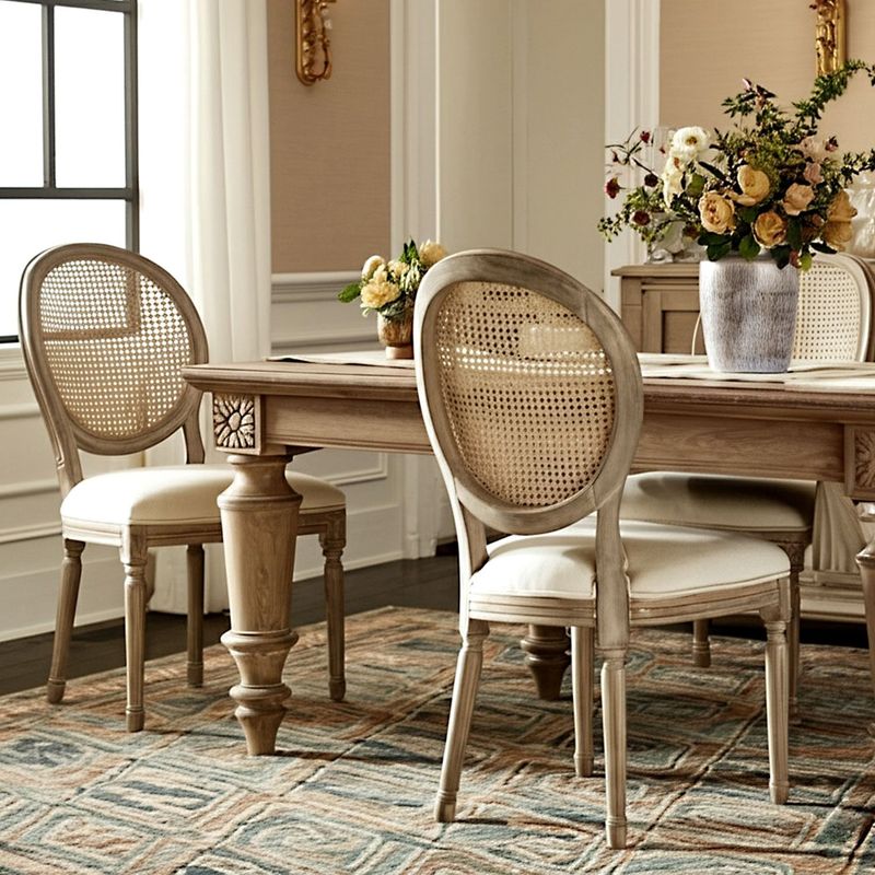 ROBERTA ALLEN - Silla de Comedor Moderna en Tela Beige (Incluye 2 Silla) Roberta Allen