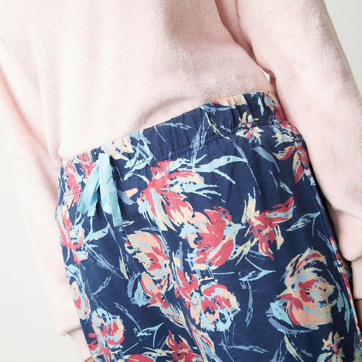 UNIVERSITY CLUB - Pantalón de Pijama para Mujer Larga de Algodón University Club