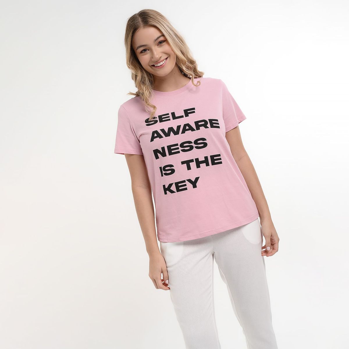 SYBILLA - Camiseta para Mujer Manga corta de Algodón Sybilla