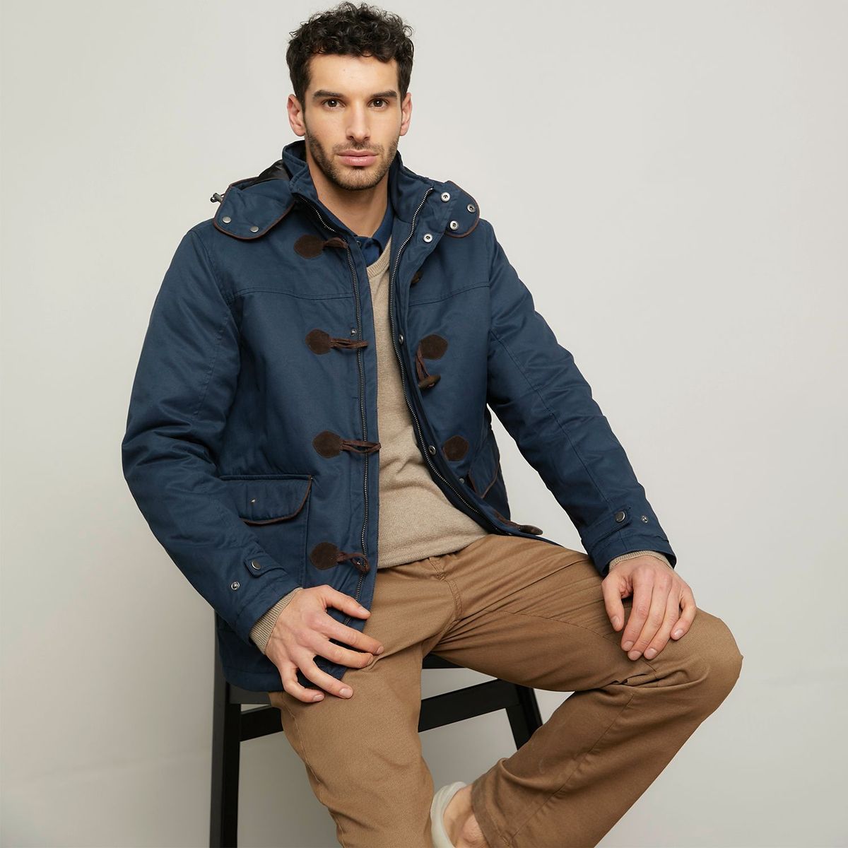 CHRISTIAN LACROIX - Chaqueta para Hombre Con capota removible de Algodón Christian Lacroix