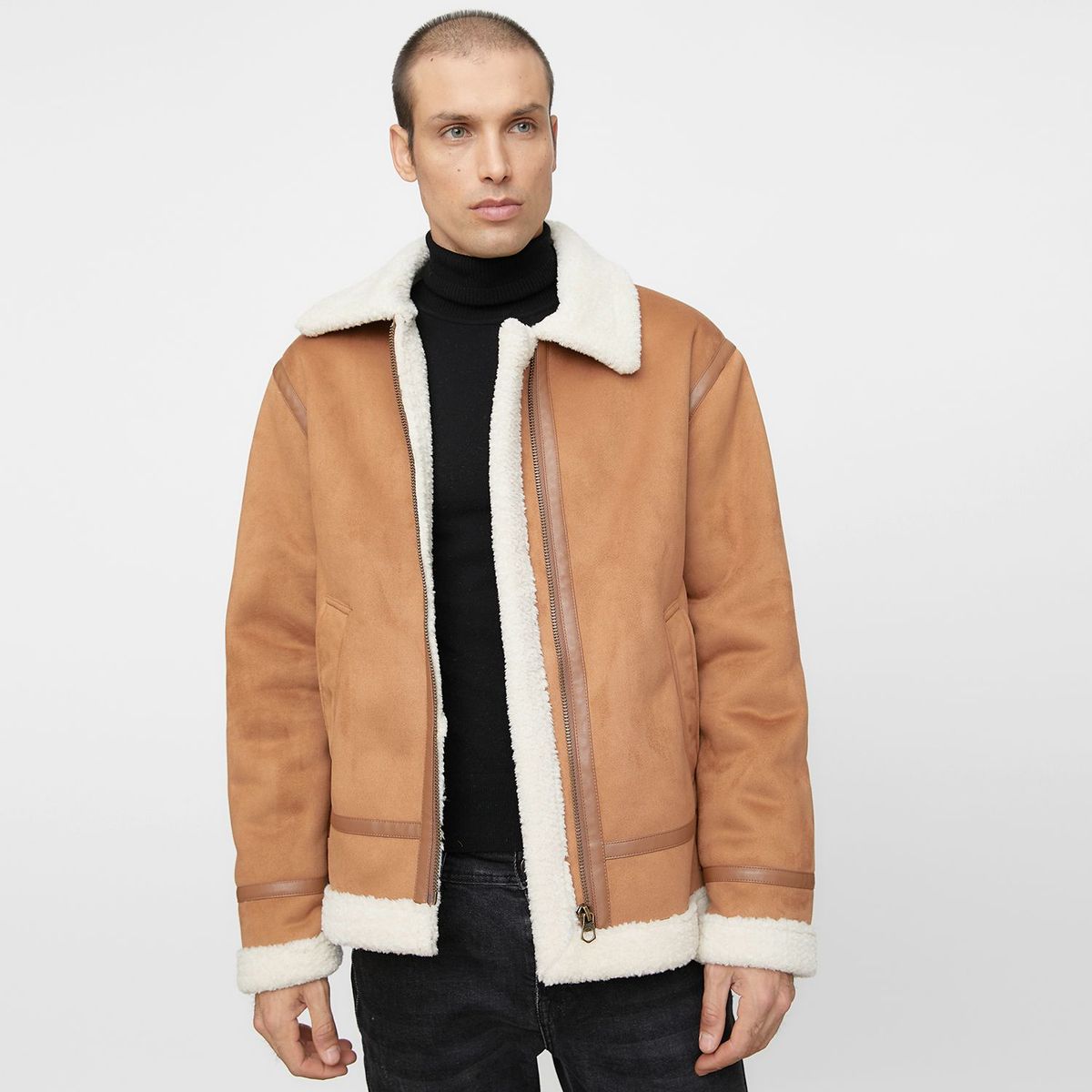 BASEMENT - Chaqueta para Hombre Ovejera Basement